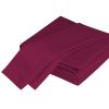 Luxurious Viscose from 100% Bamboo 4-Piece sheet Set , Oeko-TEX Certified, California King - Merlot