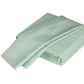 Premium 4-Piece Tencel Lyocell sheet Set, Silky Soft 100% Tencel, Oeko-TEX Certified, King - Porcelain Green