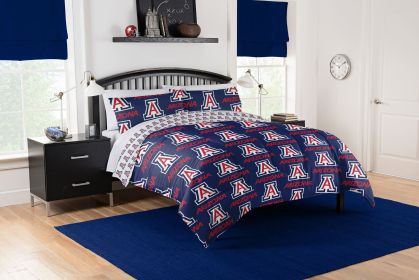 Arizona Wildcats Full Rotary Bed In a Bag Set