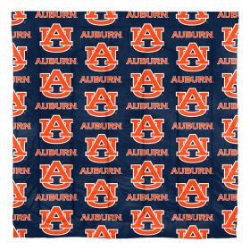 Auburn Tigers Rotary Queen Bed In a Bag Set