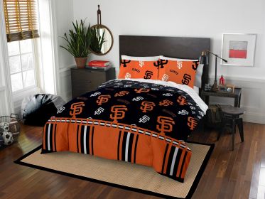 San Francisco Giants OFFICIAL MLB Queen Bed In Bag Set