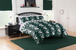 Michigan State Spartans Rotary Queen Bed In a Bag Set