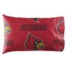 Louisville Cardinals Twin Rotary Bed In a Bag Set