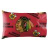 Chicago Blackhawks OFFICIAL NHL Queen Bed In Bag Set