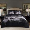 3D Reactive Print White Tiger All Season Comforter Set Twin - S14