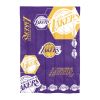 Lakers OFFICIAL NBA "Hexagon" Twin Comforter & Sham Set; 64" x 86"