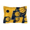 Pacers OFFICIAL NBA "Hexagon" Twin Comforter & Sham Set; 64" x 86"